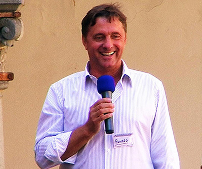 Begrüssung in Abano